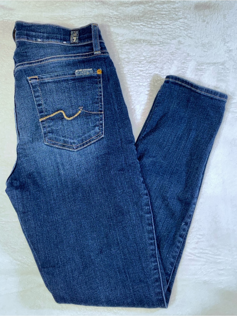 7 for All Mankind Ankle Gwenevere Women's Dark Blue Jeans
